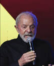 Imagem de Lula, durante entrega do Prêmio MEC