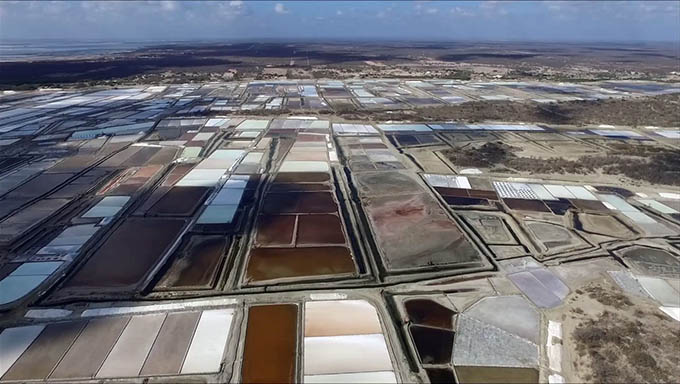   Salinas localizadas em Grossos, Areia Branca, Porto do Mangue, Macau, Guamaré e Galinhos
