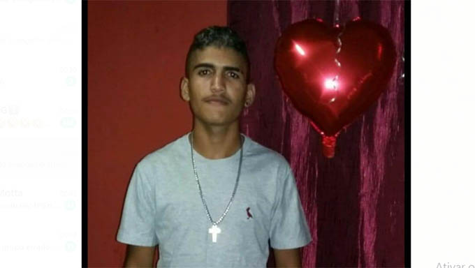   Thiago Lucas é um dos três jovens mortos a tiros na noite deste domingo, dia 3, em Mossoró