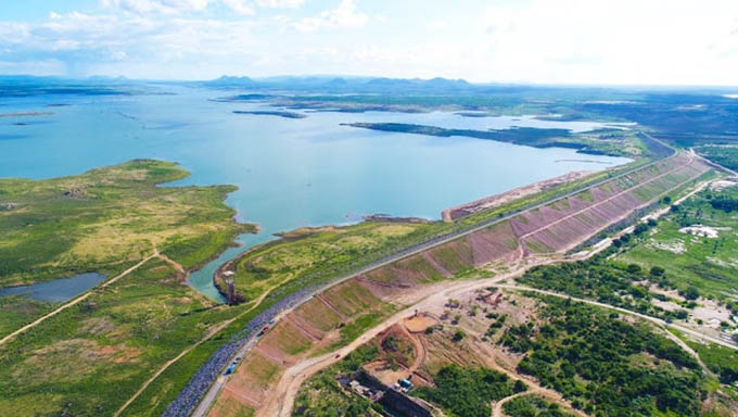   Reservatório da Armando Ribeiro tem paredão 3 km de estenção no municipio de Itajá e o acumulado até o momento é de 20,81% para uma capacidade total de 2,4 bilhões de metros cúbicos de água
