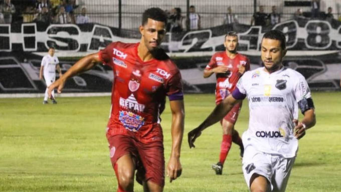   Potiguar de Mossoró venceu o ABC no Frasqueirão, de virada, com gol aos 50 do segundo tempo