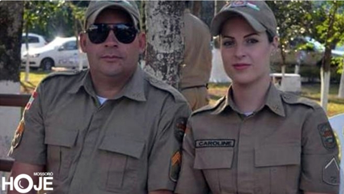   O casal de policiais estavam passando férias na cidade de Natal.