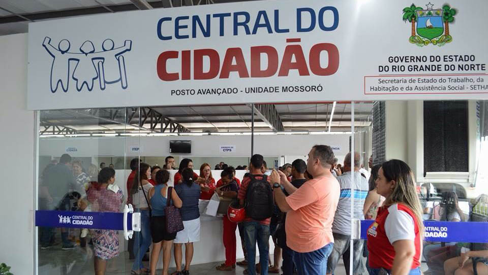   A Central do Cidadão de Mossoró fica localizada no Estação Shopping, no Centro da cidade.