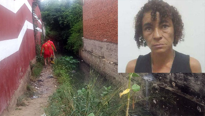   Corpos foram resgatados do canal de esgotos pelo ITEP, com apoio do Corpo de Bombeiros e também de voluntários