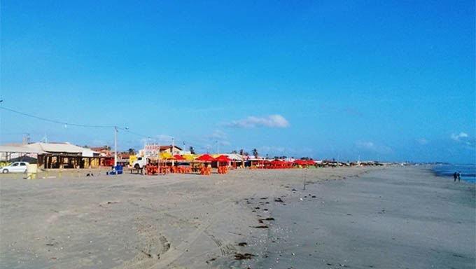   Criança de 3 anos de Mossoró morre atropelada na praia do Ceará, em Tibau. Acidente aconteceu ao lado de uma barraca que fica perto do campo de futebol da Praia do Ceará, em  Tibau/Icapui