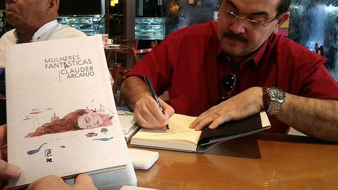   Escritor Clauber Arcanjo lança livro Mulheres Fantásticas, com contos sobre a força da mulher nordestina, uma justa homenagem a escritora e Aíla Almeida Mendes