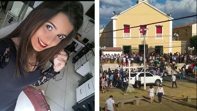   Renata Ranyelle é homenageada com salva de palmas nas ruas de São Miguel, no Alto Oeste do Rio Grande do Norte