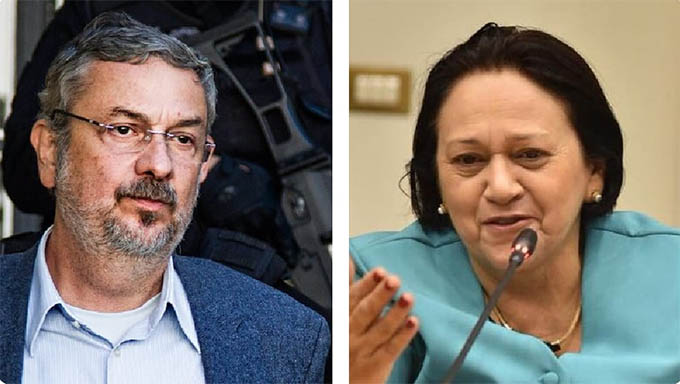   Palocci, em delação premiada, diz que ajudou campanha de Fátima em 2010 usando direito de propina; Fátima Bezerra mostra que não recebeu