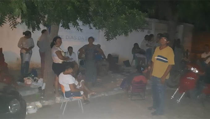   Fotografia registrada pelo jornalista Bruno Barreto na UEI na 3 Etapa do Conjunto Vingt Rosado, zona leste de Mossoró-RN