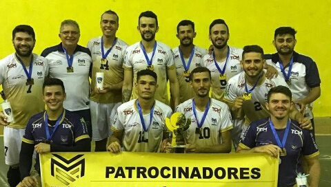   Em pé: Tomás, Dedé Barros (Técnico), Emanuel, Simião, Tallys, Jorge, Gabriel e Aldo (Assistente técnico). De joelhos: Yure, Felipe, Thiarlly e Elton.