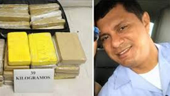   Manoel Silva Rodrigues estava levando 39 kg de cocaína do Brasil para a Europa no avião da comitiva do presidente Jair Bolsonaro, que estava se deslocando para Osaka, no Japão. O sargento vai ficar seis anos preso e ter que pagar multa de 2 milhões de Euros.