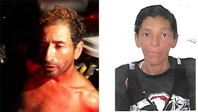   Joasse Aquino matou a mulher Joana Dark Ferreira a facadas, neste sábado, 29. 