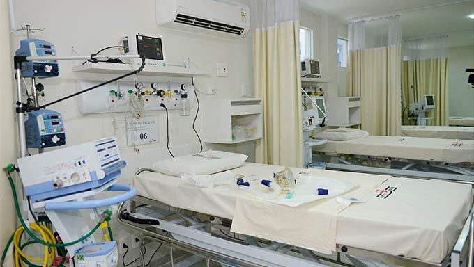   Os leitos de UTI, disponíveis para Covide no RN, nesta quinta-feira, 23, estavam com 33% ocupados. Há dois dias haviam 22%; Sesap apressa para instalar mais leitos em todo o Rio Grande do Norte