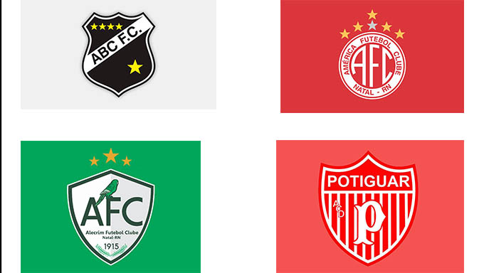   Confira qual foi a participação de quatro times do RN na séria A do Brasileirão