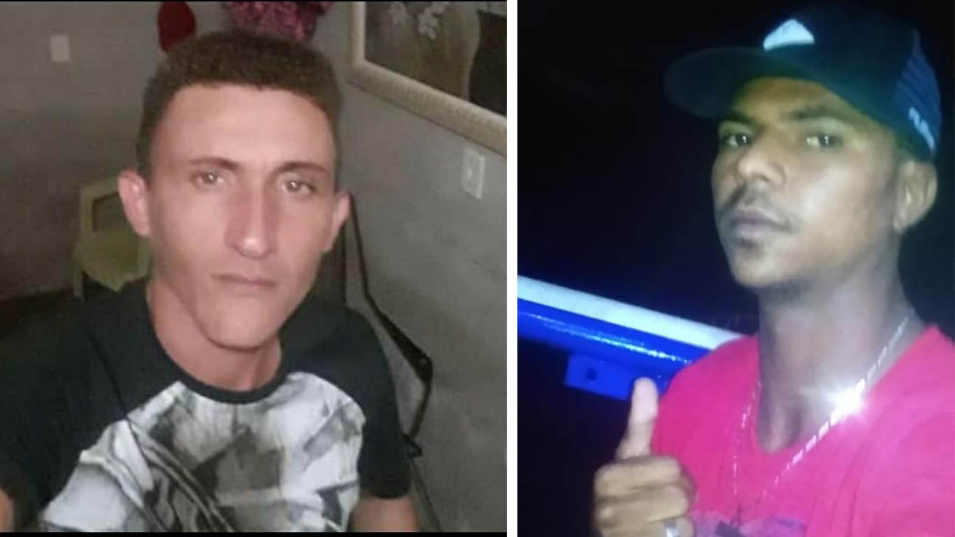  Raelson foi morto a facadas no início da manhã deste domingo, 21, na cidade de São Francisco do Oeste, e Railson, conhecido por Rato (de boné) morreu em confronto com a PM após praticar dois assaltos no Beco da Farmácia Milagrosa em Areia Branca