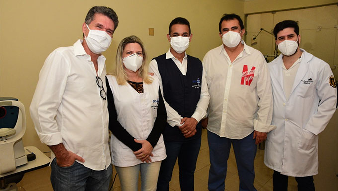   Prefeitura inicia mutirões de cirurgias de catarata em Mossoró. O Prefeito Allyson Bezerra explica que as pessoas que precisam da cirurgia de catarata devem procurar a secretaria de saúde para atualizar o seu cadastro, seus exames para entrar de fato com as condições para fazer a cirurgia.