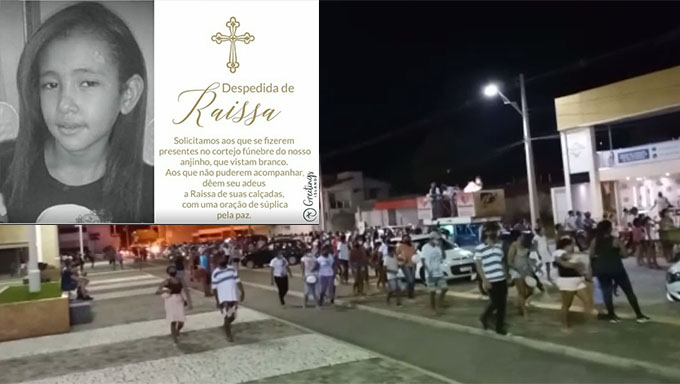   A sociedade, em seu íntimo, se sente culpada pela morte brutal da menina Raissa Cristina Martins Ferreira, de 11 anos, na noite do dia 26 de maio de 2021, em Pau dos Ferros. Ela faz parte de uma parcela da sociedade que é invisível aos olhos do Estado.  Está lá, mas ninguém a enxerga. Alguns por virar o rosto no sinal de trânsito, outros simplesmente por ignorar aquele quadro social de pobreza e alguns por serem impossibilitados de enxergar além do vidro fumê do carro comprado em 90 prestações.