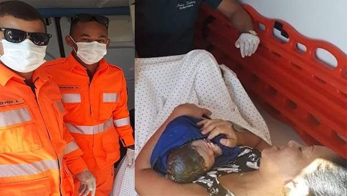   A agricultora Francisca Alexsandra da Silva, de 42 anos, estava se deslocando da cidade de Campo Grande-RN numa ambulância para ter bebê no Hospital Maternidade Almeida Castro, mas só que no caminho entrou em trabalho de parto, tendo sido atendida pelo Bombeiros Azevedo e Francisco, que por acaso, passavam pelo local. Mãe e filha estão bem.