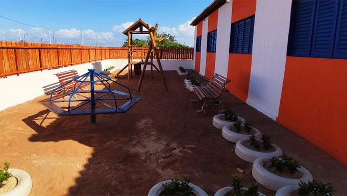   A iniciativa faz parte das ações do Projeto Ventos que transformam, da Echoenergia com realização do Instituto Brasil Solidário, trazendo proposta inédita nas escolas de ensino médio do Rio Grande do Norte.   Também serão instalados três salas multiuso nas escolas da Vila Piauí, Vila Espírito Santo e Vila Alagoas, além de uma praça com equipamentos de ginástica na Vila Sergipe, já entregue com instalação de lâmpadas solares, evitando custos para a comunidade e fortalecendo a mensagem de preservação e cuidado com o meio ambiente já reforçado pelo projeto dentro das escolas.