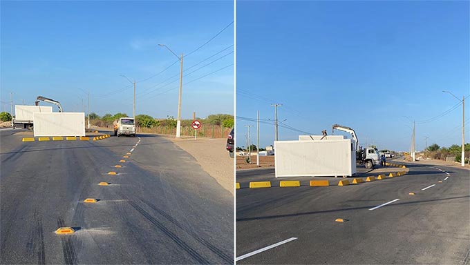   Novo posto da Polícia Rodoviária Estadual vai ficar na altura do Cidade Oeste e cidade Verde, saída de Mossoró para Governador Dix Sept Rosado; O trecho foi iluminado, ganhou redutor de velocidade e sinalização. O novo posto da DPRE será erguido pela Casanova Construções em parceria com o Governo do Estado, devendo ficar pronta nos próximos meses.