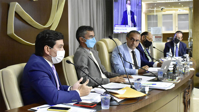 Imagem 1 -  Cipriano Maia é incluído entre os indiciados pela CPI da Covid da Assembleia Legislativa. A decisão ocorreu durante a 35ª reunião da comissão, na tarde desta quarta-feira (15), quando parte do relatório do deputado Francisco do PT foi analisado e os parlamentares propuseram mudanças. Além do secretário de saúde do RN, empresários e uma servidora também foram indiciados.