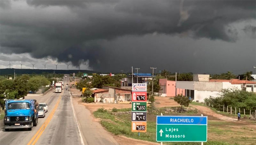 Imagem 1 - Emparn registrou boas chuvas em todas as regiões do RN no final de semana. No período das 07h da manhã de sexta-feira (14) até a manhã desta segunda-feira (17), os maiores volumes foram registrados nos municípios de Itaú (113,2mm), na região do alto Oeste, Timbaúba dos Batistas (95mm), no Seridó, litoral de Natal (85.4 mm), Fernando Pedrosa (79.8 mm), na região Central; confira a previsão do tempo para esta semana. Imagem 1 - Emparn registrou boas chuvas em todas as regiões do RN no final de semana. No período das 07h da manhã de sexta-feira (14) até a manhã desta segunda-feira (17), os maiores volumes foram registrados nos municípios de Itaú (113,2mm), na região do alto Oeste, Timbaúba dos Batistas (95mm), no Seridó, litoral de Natal (85.4 mm), Fernando Pedrosa (79.8 mm), na região Central; confira a previsão do tempo para esta semana.