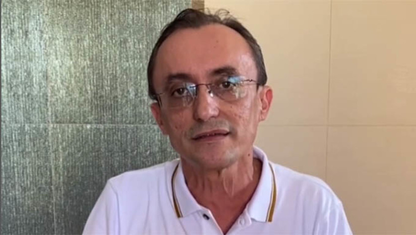 Imagem 1 -  Souza lembrou que foi vereador duas vezes, foi prefeito duas vezes e agora deputado estadual suas vezes e que está na hora de cuidar da saúde e ficar mais próximo da família.  Observa que não será candidato a reeleição este ano, mesmo aparecendo bem em todas as pesquisas de opinião públicas divulgadas até agora.