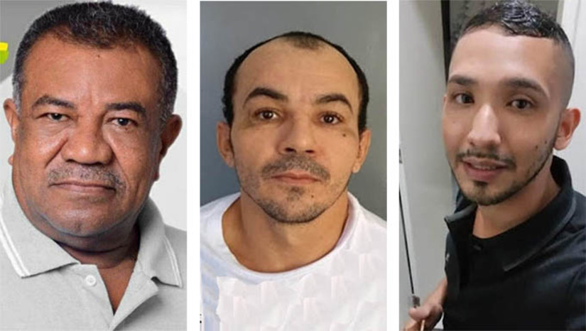 Imagem 1 - As ocorrências foram registradas na zona rural de Upanema/RN (Vítima Francisco de Assis), nos bairros Planalto 13 de Maio (vítima Paulo Felipe) e Dom Jaime Câmara, em Mossoró, e na área urbana de Apodi/RN (Vítima Elviro Junior) Imagem 1 - As ocorrências foram registradas na zona rural de Upanema/RN (Vítima Francisco de Assis), nos bairros Planalto 13 de Maio (vítima Paulo Felipe) e Dom Jaime Câmara, em Mossoró, e na área urbana de Apodi/RN (Vítima Elviro Junior)