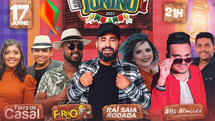 Imagem 1 - Entre as principais atrações do evento estão Raí Saia Rodada, Walkyria Santos, Tetê Pessoa e Circuito Musical e Ferro na Boneca. "Esperamos que seja um evento de muita alegria e de paz", destacou o prefeito Dr. Artur Vale. Imagem 1 - Entre as principais atrações do evento estão Raí Saia Rodada, Walkyria Santos, Tetê Pessoa e Circuito Musical e Ferro na Boneca. "Esperamos que seja um evento de muita alegria e de paz", destacou o prefeito Dr. Artur Vale.