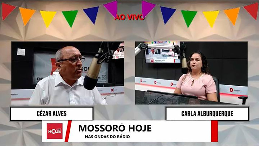 Imagem 1 -  Confira os destaques desta terça-feira (06) do programa Mossoró Hoje nas Ondas do Rádio, a partir das 8h30, na Rádio Difusora de Mossoró. Acompanhe ao vivo, também, no canal 12 Hora, no Youtube, e nas redes sociais do Mossoró Hoje.