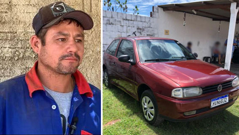 Imagem 1 - ASG implora a bandidos que devolvam o carro dele, usado para tratamento do filho com autismo. Walisson Tafarrel Gomes Lima teve o carro furtado entre a noite do domingo (25) e a manhã de segunda (26), na Rua Nísia Santiago, bairro Abolição IV. Emocionado, ele explica que comprou o transporte com muito sacrifício, após uma vaquinha realizada por familiares e amigos, para que a família pudesse se locomover com o filho dele, um menino de 4 anos, que necessita de vários tratamentos médicos em virtude dos problemas de saúde que possui. “Eu apelo pras pessoas que furtaram esse carro, que devolvam, que toque o coração dessas pessoas, que a gente precisa desse carro para o tratamento do meu menino. Eu peço encarecidamente, que o Senhor venha tocar no coração”, diz. Imagem 1 - ASG implora a bandidos que devolvam o carro dele, usado para tratamento do filho com autismo. Walisson Tafarrel Gomes Lima teve o carro furtado entre a noite do domingo (25) e a manhã de segunda (26), na Rua Nísia Santiago, bairro Abolição IV. Emocionado, ele explica que comprou o transporte com muito sacrifício, após uma vaquinha realizada por familiares e amigos, para que a família pudesse se locomover com o filho dele, um menino de 4 anos, que necessita de vários tratamentos médicos em virtude dos problemas de saúde que possui. “Eu apelo pras pessoas que furtaram esse carro, que devolvam, que toque o coração dessas pessoas, que a gente precisa desse carro para o tratamento do meu menino. Eu peço encarecidamente, que o Senhor venha tocar no coração”, diz.