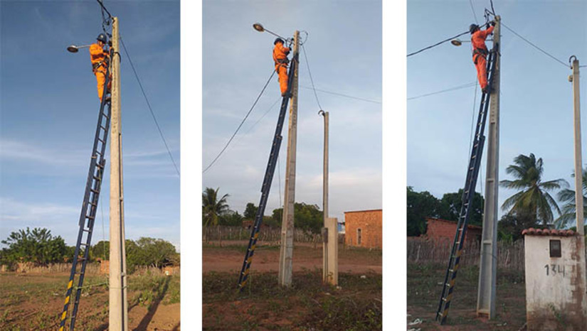 Imagem 1 -  Para o prefeito Josivan Bibiano de Azevedo (PL), a iluminação pública requer reparos contínuos para funcionar corretamente, uma vez que acontecem diversos tipos de intercorrências provocadas pelos mais variados motivos.  “A nossa equipe sempre que possível irá atender as demandas com agilidade e eficácia”, disse o prefeito, observando a importância do cidadão que aciona a equipe da Prefeitura para fazer o trabalho de manutenção.