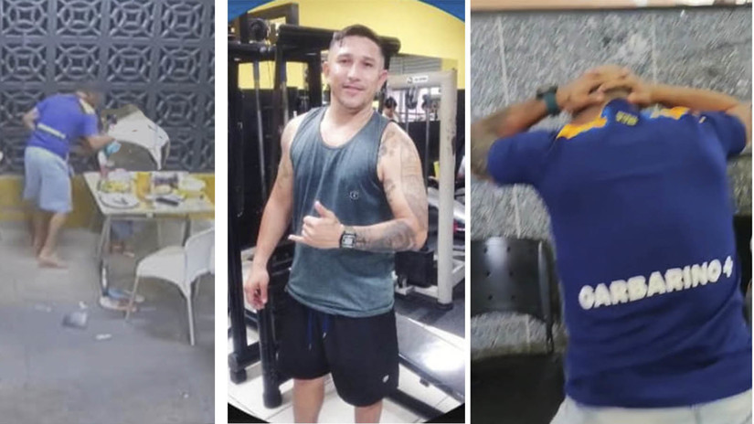 Imagem 1 - Antônio Fernando de Medeiros Araújo havia aparecido em video divulgado nas redes sociais agredindo a mulher num restaurante no Centro de Mososró. O suspeito foi localizado pela Patrulha Maria da Penha na Rodoviária, quando aguardava ônibus para fugir de Mossoró. Na delegacia, a Polícia descobriu que Antônio Fernando estava foragido do Complexo Penal João Chaves, de Natal. Ficou preso. Imagem 1 - Antônio Fernando de Medeiros Araújo havia aparecido em video divulgado nas redes sociais agredindo a mulher num restaurante no Centro de Mososró. O suspeito foi localizado pela Patrulha Maria da Penha na Rodoviária, quando aguardava ônibus para fugir de Mossoró. Na delegacia, a Polícia descobriu que Antônio Fernando estava foragido do Complexo Penal João Chaves, de Natal. Ficou preso.