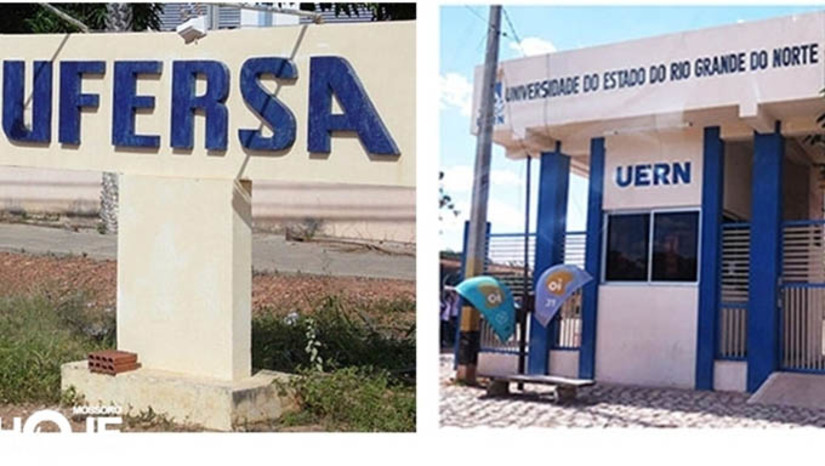 Imagem 1 - Com a volta do transporte público, aulas presenciais na UERN e UFERSA voltam na segunda-feira. O Portal Mossoró Hoje entrou em contato com a reitoria das Universidade do Estado do Rio Grande do Norte (UERN) e Universidade Federal Rural do Semiárido (Ufersa), que confirmou o retorno das aulas presenciais nas instituições na próxima segunda-feira (03). A paralisação das linhas de ônibus municipais e intermunicipais que fazem o transporte universitário, também influenciou na suspensão das atividades nas duas instituições. Com o retorno das linhas de ônibus confirmado pela prefeitura de Mossoró para esta quarta-feira (29), os conselhos universitárias aprovaram o retorno das atividades acadêmicas. Imagem 1 - Com a volta do transporte público, aulas presenciais na UERN e UFERSA voltam na segunda-feira. O Portal Mossoró Hoje entrou em contato com a reitoria das Universidade do Estado do Rio Grande do Norte (UERN) e Universidade Federal Rural do Semiárido (Ufersa), que confirmou o retorno das aulas presenciais nas instituições na próxima segunda-feira (03). A paralisação das linhas de ônibus municipais e intermunicipais que fazem o transporte universitário, também influenciou na suspensão das atividades nas duas instituições. Com o retorno das linhas de ônibus confirmado pela prefeitura de Mossoró para esta quarta-feira (29), os conselhos universitárias aprovaram o retorno das atividades acadêmicas.