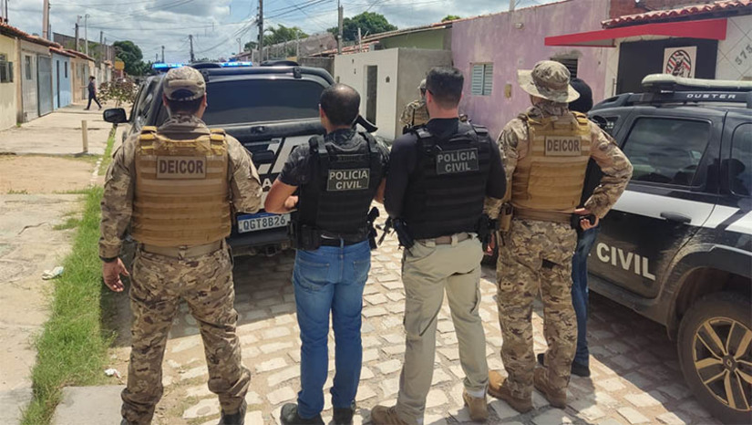 Imagem 1 - Líder de facção criminosa e suspeito de ter atirado na companheira adolescente é preso em Mossoró. Imagem 1 - Líder de facção criminosa e suspeito de ter atirado na companheira adolescente é preso em Mossoró.
