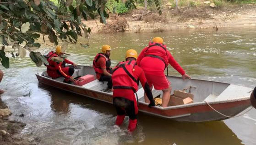 Imagem 1 - Jovens que desapareceram em barragem haviam saído para fazer trilha de moto na região. Imagem 1 - Jovens que desapareceram em barragem haviam saído para fazer trilha de moto na região.