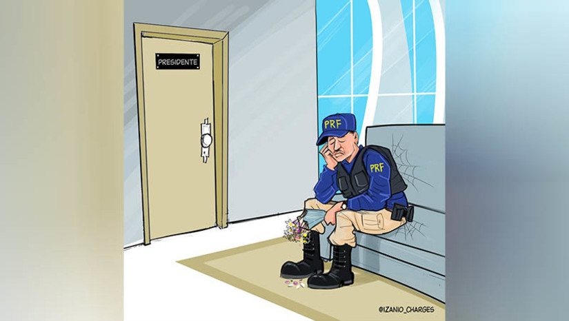 Imagem 1 -  [COLUNA ESPLANADA] A Federação Nacional dos Policiais Rodoviários Federais (FenaPRF) enviou ofício ao Palácio do Planalto, no dia 27 de março, solicitando audiência com o presidente Lula da Silva e até agora não recebeu nenhuma sinalização. Representantes da categoria já conversaram com o ministro da Justiça, Flávio Dino, mas querem chegar ao Barba por um motivo maior: limpar a imagem da PRF. A FenaPRF quer esclarecer os episódios sobre as acusações de que a corporação foi usada eleitoralmente pelo ex-presidente Jair Bolsonaro para barrar ônibus com eleitores em redutos do PT na eleição. Há, sim, parte bolsonarista na PRF, mas não são todos. E o caso citado ainda é investigado. A ideia é fazer uma visita de cortesia e apresentar o posicionamento da entidade sindical.
