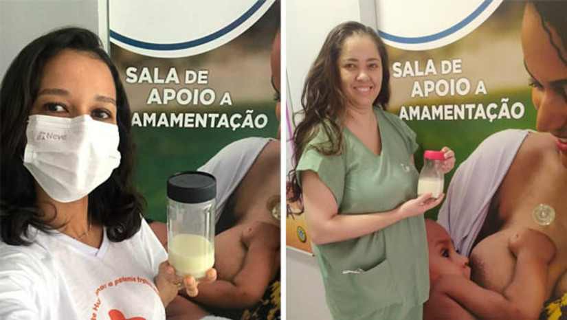 Imagem 1 - Agosto Dourado: a importância da campanha que incentiva a amamentação. A campanha, que visa a conscientização sobre o aleitamento materno, se estenderá até o próximo dia 07 de agosto, segundo a coordenadora do Banco de Leite de Mossoró, Patricia Mineli. "É necessário que todas as mães saibam da importância do leite materno para seus bebês, pelo menos durante os primeiros seis meses de vida", disse Patrícia. Além de amamentar seus filhos, as mães também podem doar o leite materno. O alimento, rico em vitaminas A, C, D, E, K e complexo B, é fundamental para auxiliar no desenvolvimento de bebês prematuros e/ou de baixo peso que estão internados nas UTIs Neonatais; saiba mais. Imagem 1 - Agosto Dourado: a importância da campanha que incentiva a amamentação. A campanha, que visa a conscientização sobre o aleitamento materno, se estenderá até o próximo dia 07 de agosto, segundo a coordenadora do Banco de Leite de Mossoró, Patricia Mineli. "É necessário que todas as mães saibam da importância do leite materno para seus bebês, pelo menos durante os primeiros seis meses de vida", disse Patrícia. Além de amamentar seus filhos, as mães também podem doar o leite materno. O alimento, rico em vitaminas A, C, D, E, K e complexo B, é fundamental para auxiliar no desenvolvimento de bebês prematuros e/ou de baixo peso que estão internados nas UTIs Neonatais; saiba mais.