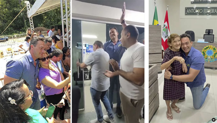 Imagem 1 - O Styvenson Valentin esteve neste final de semana na região Seridó, fiscalizando a aplicação dos recursos que indica no Orçamento Geral da União, entregando obras e conhecendo novos projetos fundamentais para estas cidades e também para receber o título de cidadão caicoense, dos legisladores daquele município. Ao passar por Caicó, recebeu o título de cidadão do município. O prefeito Dr. Tadeu ressaltou que Styvenson Valentim foi o parlamentar que mais destinou recursos para Caicó. Imagem 1 - O Styvenson Valentin esteve neste final de semana na região Seridó, fiscalizando a aplicação dos recursos que indica no Orçamento Geral da União, entregando obras e conhecendo novos projetos fundamentais para estas cidades e também para receber o título de cidadão caicoense, dos legisladores daquele município. Ao passar por Caicó, recebeu o título de cidadão do município. O prefeito Dr. Tadeu ressaltou que Styvenson Valentim foi o parlamentar que mais destinou recursos para Caicó.