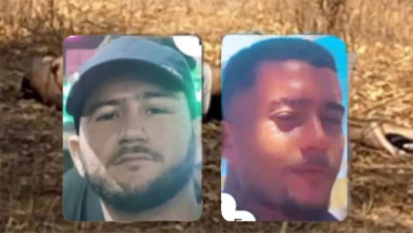 Imagem 1 - Dupla é encontrada morta na zona rural do município de Encanto, no alto oeste do RN. As vítimas foram identificadas apenas como Alan e Isac. Eles haviam sido raptados do município de Pau dos Ferros, na noite deste domingo (1º), por homens que se aproximaram em um veículo e se identificaram como policiais. Os corpos foram encontrados no Sítio Várzea Nova, com as mãos amarradas. Sabe-se até o momento que dupla tinha passagem pelo sistema prisional e era investigada por envolvimento com tráfico de drogas. A polícia civil de Pau dos Ferros vai investigar o caso. Imagem 1 - Dupla é encontrada morta na zona rural do município de Encanto, no alto oeste do RN. As vítimas foram identificadas apenas como Alan e Isac. Eles haviam sido raptados do município de Pau dos Ferros, na noite deste domingo (1º), por homens que se aproximaram em um veículo e se identificaram como policiais. Os corpos foram encontrados no Sítio Várzea Nova, com as mãos amarradas. Sabe-se até o momento que dupla tinha passagem pelo sistema prisional e era investigada por envolvimento com tráfico de drogas. A polícia civil de Pau dos Ferros vai investigar o caso.