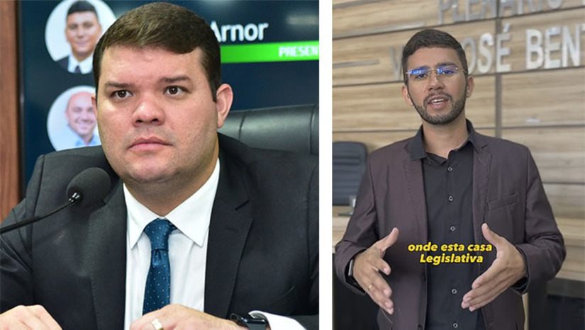 Imagem 1 - Os vereadores Lawrence Amorim e Thiago Freitas, respectivamente de Mossoró e Serra do Mel, são os únicos da região de Mossoró que vão receber. No Rio Grande do Norte, foram avaliados 328 entes públicos, que alcançaram 57,88% de índice de transparência, sendo 2 na categoria diamante, 14 na ouro e 35 do selo prata. Somente a Câmara Municipal de Carnaúba dos Dantas recebeu o selo diamante, com 99,14% no índice de transparência. Imagem 1 - Os vereadores Lawrence Amorim e Thiago Freitas, respectivamente de Mossoró e Serra do Mel, são os únicos da região de Mossoró que vão receber. No Rio Grande do Norte, foram avaliados 328 entes públicos, que alcançaram 57,88% de índice de transparência, sendo 2 na categoria diamante, 14 na ouro e 35 do selo prata. Somente a Câmara Municipal de Carnaúba dos Dantas recebeu o selo diamante, com 99,14% no índice de transparência.