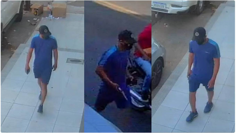 Imagem 1 -  Marcos Cézar foi assassinado friamente, com tiro na nuca, quando chegava ao trabalho, na loja Via Hospitalar, localizada no cruzamento da Avenida João Marcelino com a Rua Melo Franco, perto do Hospital Wilson Rosado, às 7h30 do dia 20 de outubro de 2021. Julgamento do réu confesso deste crime, Robson Noberto, começa às 9 horas desta quarta-feira, 22, no Fórum Municipal Desembargador Silveira Martins. A acusação é de homicidio qualificado. 