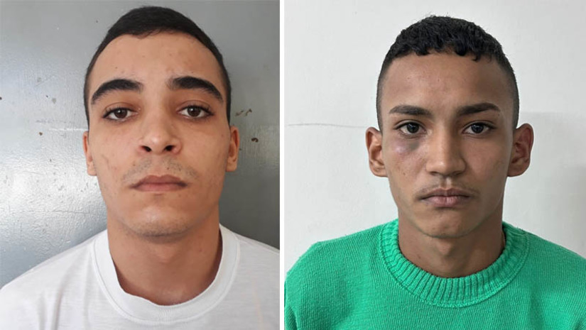 Imagem 1 -  Defur divulga imagens de suspeitos da prática de furto e roubos em Mossoró. José Renato Ferreira [FOTO 1] teria praticado roubos contra, pelo menos, três mulheres na zona rural do município, além de ter furtado objetos da casa de um tio de criação. Já  Fabrício Huberlânio de Souza Costa [FOTO 2], segundo as investigações, teria praticado diversos roubos e arrastões na cidade, sendo reconhecido e indiciado em ao menos cinco inquéritos policiais. A Polícia Civil que quem souber o paradeiro deles, que envie informações por meio do Disque Denúncia 181. O anonimato da fonte é garantido.