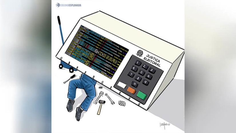   [COLUNA ESPLANADA] O PL, partido do ex-presidente Jair Bolsonaro, que chegou a apontar supostas irregularidades das urnas eletrônicas, agora ignora a inspeção do código-fonte dos equipamentos e dos sistemas eleitorais que serão utilizados em 2024. A auditoria está aberta há dois meses. Em tempo: o partido foi multado em R$ 22,9 milhões após pedir a verificação extraordinária do resultado do 2º turno das eleições no ano passado.