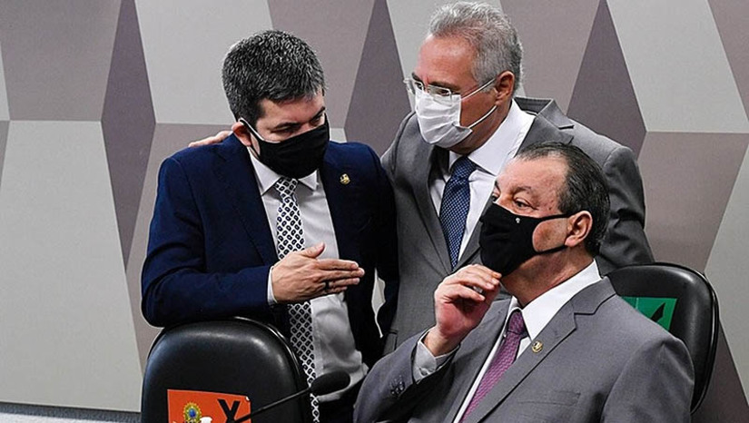 Imagem 1 -  [COLUNA ESPLANADA] O relatório final da Comissão Parlamentar de Inquérito da Covid, apresentado em 2021 pelo senador Renan Calheiros (MDB-AL), sugeriu a aprovação imediata de oito projetos de lei que visam evitar que ações danosas à saúde pública se repitam e punir os responsáveis pelos descaso durante a pandemia. Levantamento da Coluna mostra que, entre as propostas indicadas, nenhuma foi aprovada até o momento. Entre os três projetos sugeridos pelo relator, dois foram arquivados e um ainda tramita no Senado Federal. Na Câmara dos Deputados, nenhum dos cinco projetos indicados avançou. Em tempo: a Justiça condenou a União, o município de Manaus e Estado do Amazonas a pagarem R$ 1,4 milhão à família de uma mulher que morreu durante a 2ª onda.