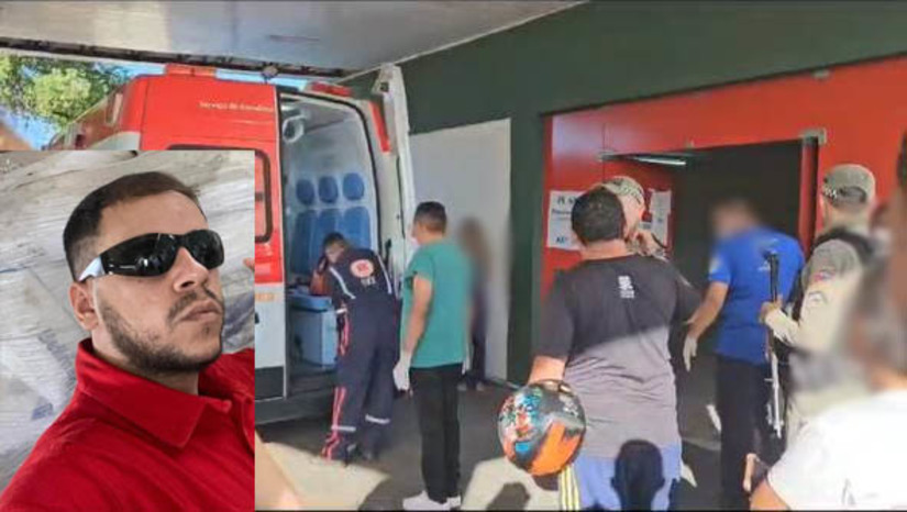 Imagem 1 - Jovem baleado durante comemoração no Dom Jaime morre no HRTM. José Vanzeir Robson Sobrinho, de 25 anos, sofreu um disparo na região da cabeça, na tarde desta quinta-feira (18). Ele, juntamente com outro rapaz, de 20 anos, foi socorrido para o HRTM e chegou a ser intubado, mas acabou não resistindo. Os dois jovens foram baleados no momento em que participavam de uma comemoração da vitória do Baraúnas, que venceu o Potiguar, na quarta-feira (17). O outro rapaz, identificado como Victor, segue internado. Imagem 1 - Jovem baleado durante comemoração no Dom Jaime morre no HRTM. José Vanzeir Robson Sobrinho, de 25 anos, sofreu um disparo na região da cabeça, na tarde desta quinta-feira (18). Ele, juntamente com outro rapaz, de 20 anos, foi socorrido para o HRTM e chegou a ser intubado, mas acabou não resistindo. Os dois jovens foram baleados no momento em que participavam de uma comemoração da vitória do Baraúnas, que venceu o Potiguar, na quarta-feira (17). O outro rapaz, identificado como Victor, segue internado.