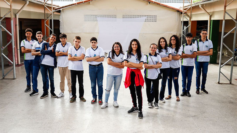 Imagem 1 - Os estudantes aprovados no processo seletivo do IF para 2024 contaram que o programa Caminho do IF, desenvolvido pelos professores na Escola Municipal Manoel Assis, foi crucial na preparação para o exame de acesso ao instituto federal. Confira lista de aprovados. Imagem 1 - Os estudantes aprovados no processo seletivo do IF para 2024 contaram que o programa Caminho do IF, desenvolvido pelos professores na Escola Municipal Manoel Assis, foi crucial na preparação para o exame de acesso ao instituto federal. Confira lista de aprovados.