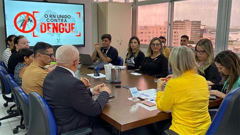 Imagem 1 - Ao longo dos próximos oito dias, o Rio Grande do Norte vai ter sua Semana Estadual de Combate à Dengue. A convocação da Secretaria de Estado da Saúde Pública (Sesap) foi anunciada nesta sexta-feira (1°), envolvendo diversas instituições do estado e os 167 municípios potiguares. As atividades serão focadas em ações preventivas e de combate aos criadouros do mosquito Aedes aegypti em todo o território potiguar. Imagem 1 - Ao longo dos próximos oito dias, o Rio Grande do Norte vai ter sua Semana Estadual de Combate à Dengue. A convocação da Secretaria de Estado da Saúde Pública (Sesap) foi anunciada nesta sexta-feira (1°), envolvendo diversas instituições do estado e os 167 municípios potiguares. As atividades serão focadas em ações preventivas e de combate aos criadouros do mosquito Aedes aegypti em todo o território potiguar.