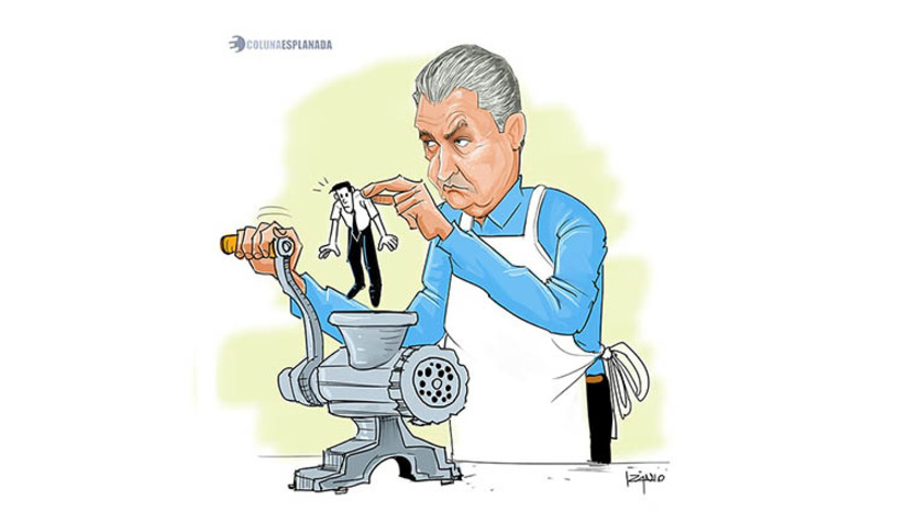 Imagem 1 -  [COLUNA ESPLANADA] Depois de irritar cidadãos de Brasília, ao chamar a capital de “ilha da fantasia”, o ministro Rui Costa (Casa Civil) agora comprou briga com os servidores públicos. Pode ser alvo de denúncia (assédio institucional) por ter dito que o funcionalismo público tem “tendência à inércia” e que precisa de uma “fungada no cangote”. Paulo Guedes, ex-ministro da Economia, chamou os servidores de “parasitas”. 
