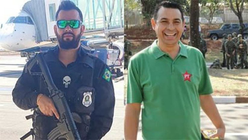 Imagem 1 - Ministro da Justiça demite policial penal que matou tesoureiro do PT em Foz do Iguaçu. O policial penal Jorge José da Rocha Guaranho, acusado de assassinar o guarda municipal e tesoureiro do PT, Marcelo Arruda, em julho de 2022, foi demitido nesta terça-feira (19). Em sua decisão, o ministro da Justiça e Segurança Pública entendeu que a conduta violenta e ofensiva à vida é incompatível com a moralidade administrativa, além de afrontar gravemente os valores institucionais da atividade policial. Além disso, Guaranho usou sua arma profissional para cometer o crime. Imagem 1 - Ministro da Justiça demite policial penal que matou tesoureiro do PT em Foz do Iguaçu. O policial penal Jorge José da Rocha Guaranho, acusado de assassinar o guarda municipal e tesoureiro do PT, Marcelo Arruda, em julho de 2022, foi demitido nesta terça-feira (19). Em sua decisão, o ministro da Justiça e Segurança Pública entendeu que a conduta violenta e ofensiva à vida é incompatível com a moralidade administrativa, além de afrontar gravemente os valores institucionais da atividade policial. Além disso, Guaranho usou sua arma profissional para cometer o crime.